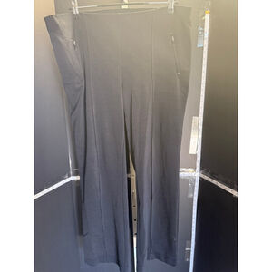 Women's Kathy Ireland Black Straight Leg Pants Size L